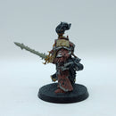 Warhammer Horus Heresy: Space Marine Word Bearers Praetor - Painted (AJ098)