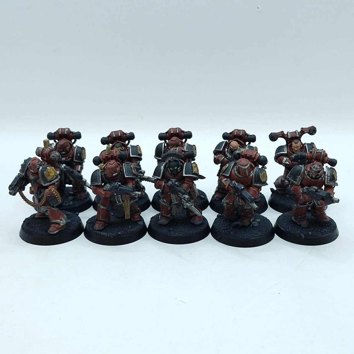 Warhammer Horus Heresy: Space Marine Word Bearers Tactical Squad - Well Painted (BTD61)