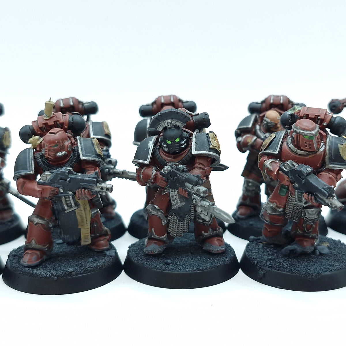 Warhammer Horus Heresy: Space Marine Word Bearers Tactical Squad - Well Painted (BTD61)