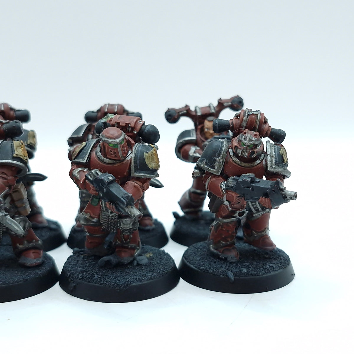 Warhammer Horus Heresy: Space Marine Word Bearers Tactical Squad - Well Painted (BTD61)