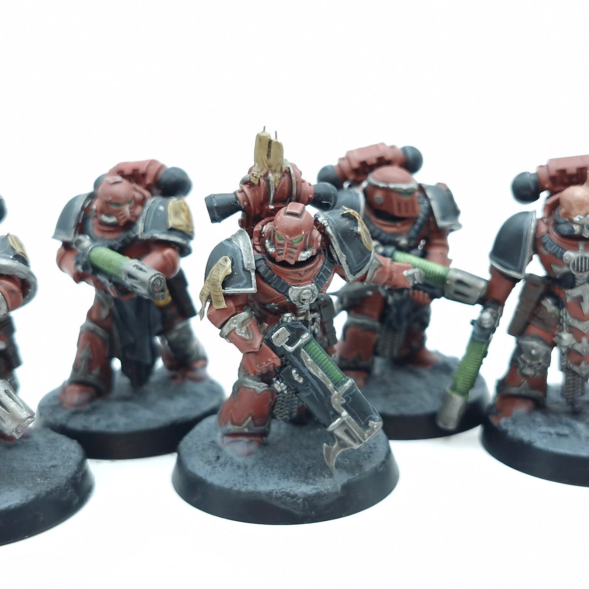Warhammer Horus Heresy: Space Marine Word Bearers Support Squad - Well Painted (AD229)
