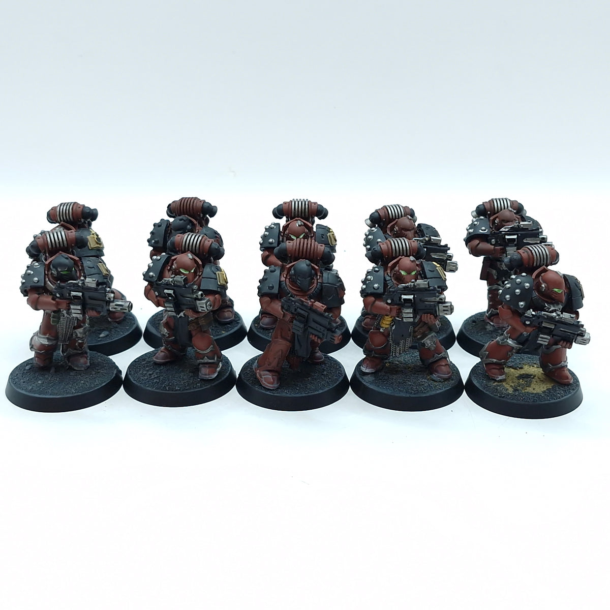 Warhammer Horus Heresy: Space Marine Word Bearers Combi-Weapons - Well Painted (BTD48)