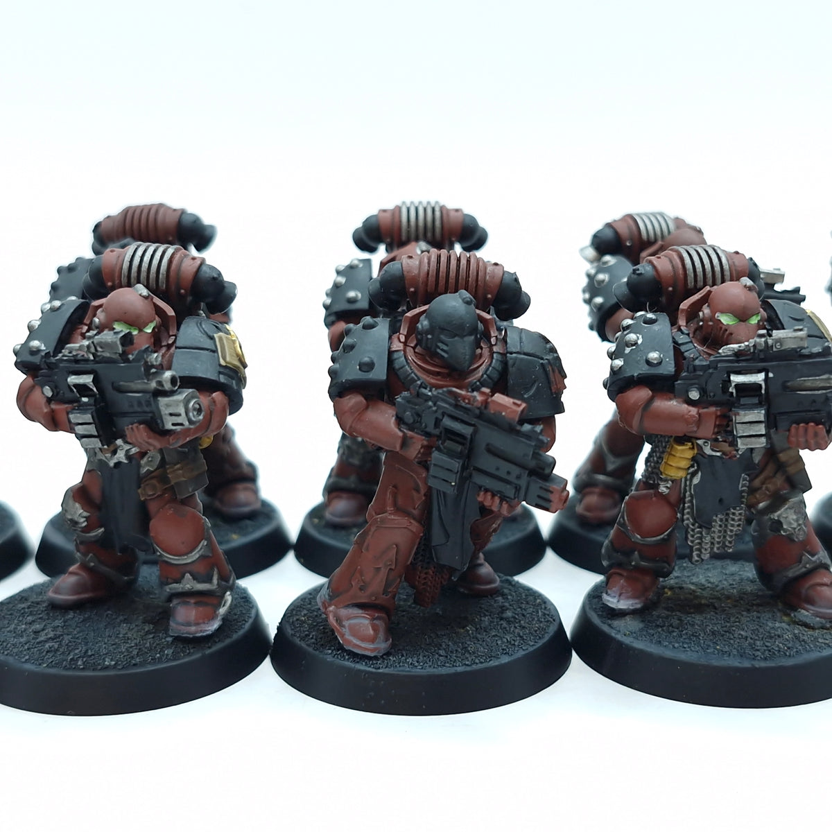 Warhammer Horus Heresy: Space Marine Word Bearers Combi-Weapons - Well Painted (BTD48)