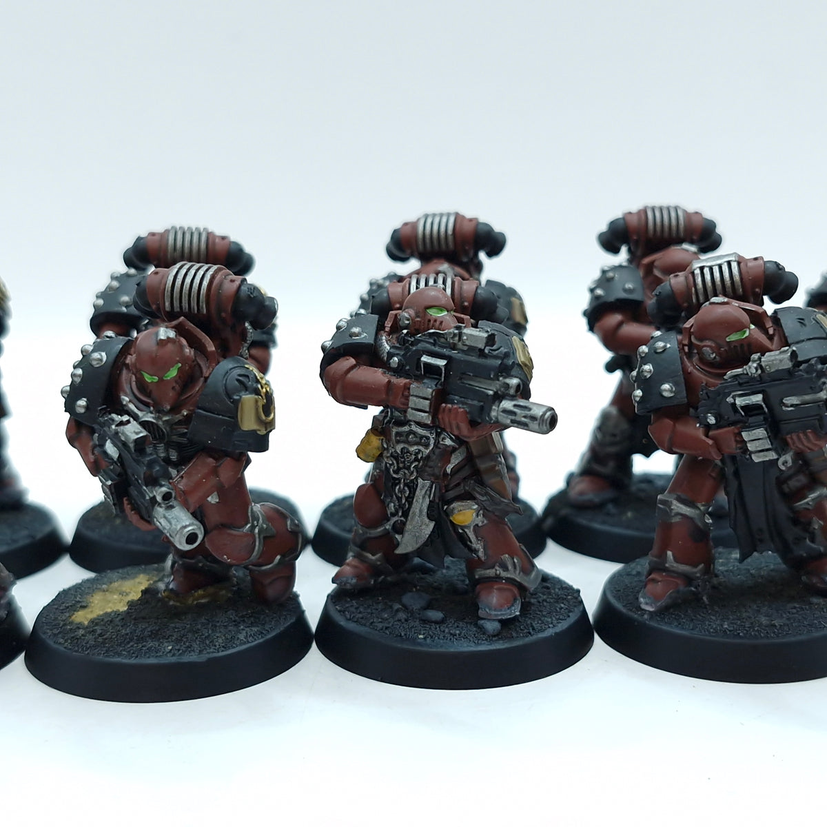 Warhammer Horus Heresy: Space Marine Word Bearers Combi-Weapons - Well Painted (BTD49)