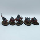 Warhammer Age of Sigmar: Blades of Khorne Flesh Hounds - Well Painted (AH193)