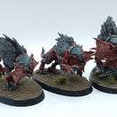 Warhammer Age of Sigmar: Blades of Khorne Flesh Hounds - Well Painted (AH193)