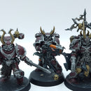 Warhammer 40k: Chaos Space Marines Word Bearers Chosen - Painted (AA236)