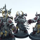 Warhammer 40k: Chaos Space Marines Word Bearers Chosen - Painted (AA236)