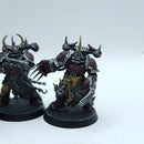 Warhammer 40k: Chaos Space Marines Word Bearers Chosen - Painted (AA236)