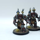 Warhammer 40k: Chaos Space Marines Word Bearers Terminators - Well Painted (BN018)