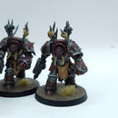Warhammer 40k: Chaos Space Marines Word Bearers Terminators - Well Painted (BN018)