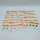 Warhammer Epic 40k: Squats 2nd Edition Warlords Expansion Cards - Good Condition (AH115)