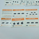 Warhammer Epic 40k: Squats 2nd Edition Warlords Expansion Cards - Good Condition (AH115)