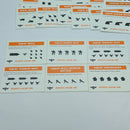 Warhammer Epic 40k: Squats 2nd Edition Warlords Expansion Cards - Good Condition (AH115)