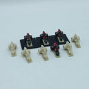 Warhammer Epic 40k: Squats x9 Trike Bikes - Part Painted (AE210)