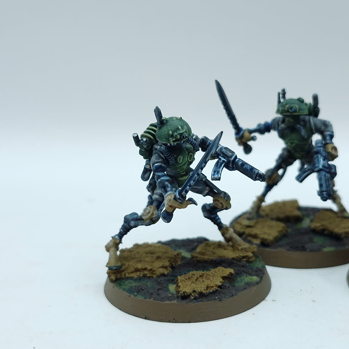 Warhammer 40k: Adeptus Mechanicus Sicarian Infiltrators - Well Painted (BTC02)