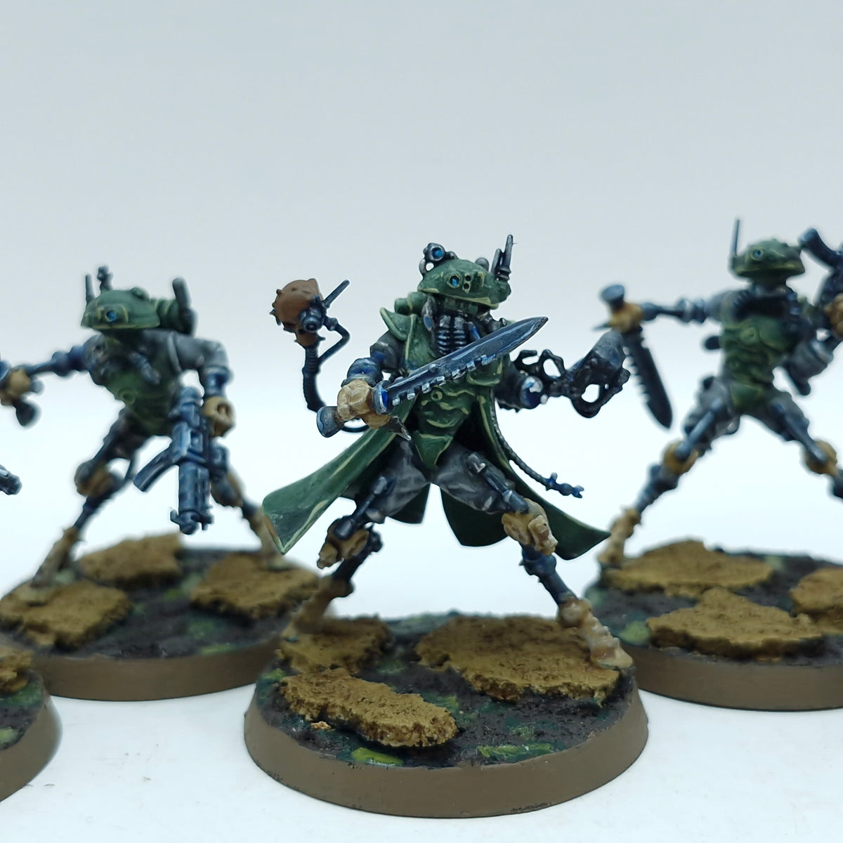 Warhammer 40k: Adeptus Mechanicus Sicarian Infiltrators - Well Painted (BTC02)