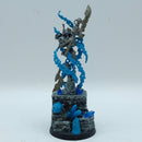 Warhammer 40k: Necron Overlord with Translocation Shroud - Part Painted (BC003)
