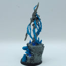 Warhammer 40k: Necron Overlord with Translocation Shroud - Part Painted (BC003)