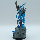 Warhammer 40k: Necron Overlord with Translocation Shroud - Part Painted (BC003)