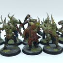 Warhammer 40k: Death Guard Poxwalkers - Painted (BI167)