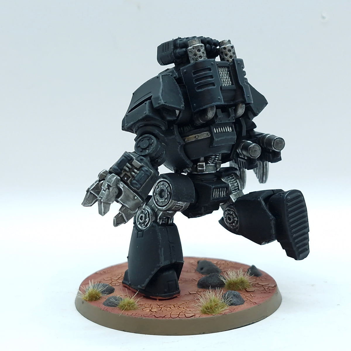 Warhammer Horus Heresy: Space Marines Dark Angels Contemptor Dreadnought - Painted (BTB09)