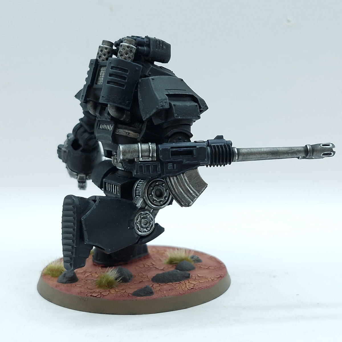 Warhammer Horus Heresy: Space Marines Dark Angels Contemptor Dreadnought - Painted (BTB09)