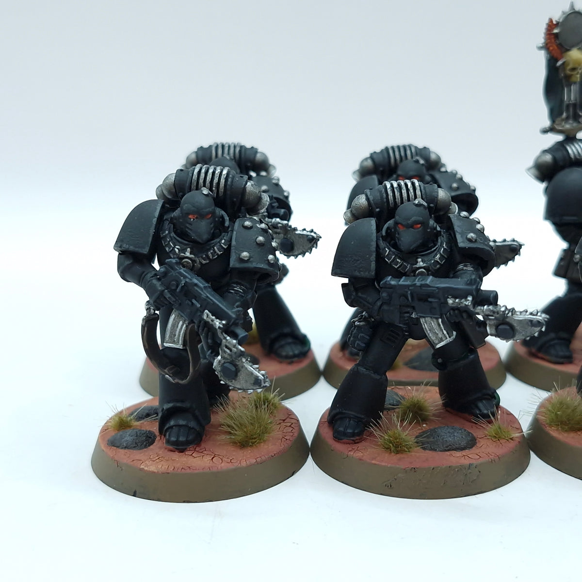 Warhammer Horus Heresy: Space Marines Dark Angels Tactical Squad - Painted (BTC14)