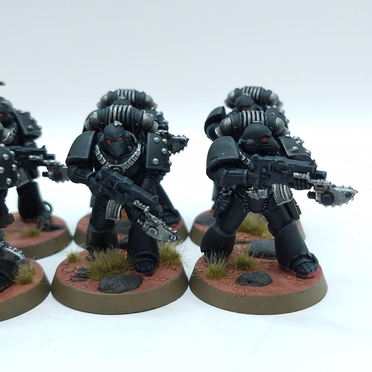 Warhammer Horus Heresy: Space Marines Dark Angels Tactical Squad - Painted (BTC14)