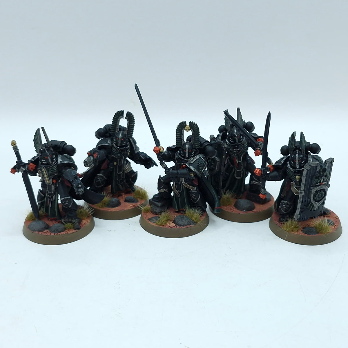 Warhammer Horus Heresy: Space Marines Dark Angels Deathwing Companions - Painted (BTC12)