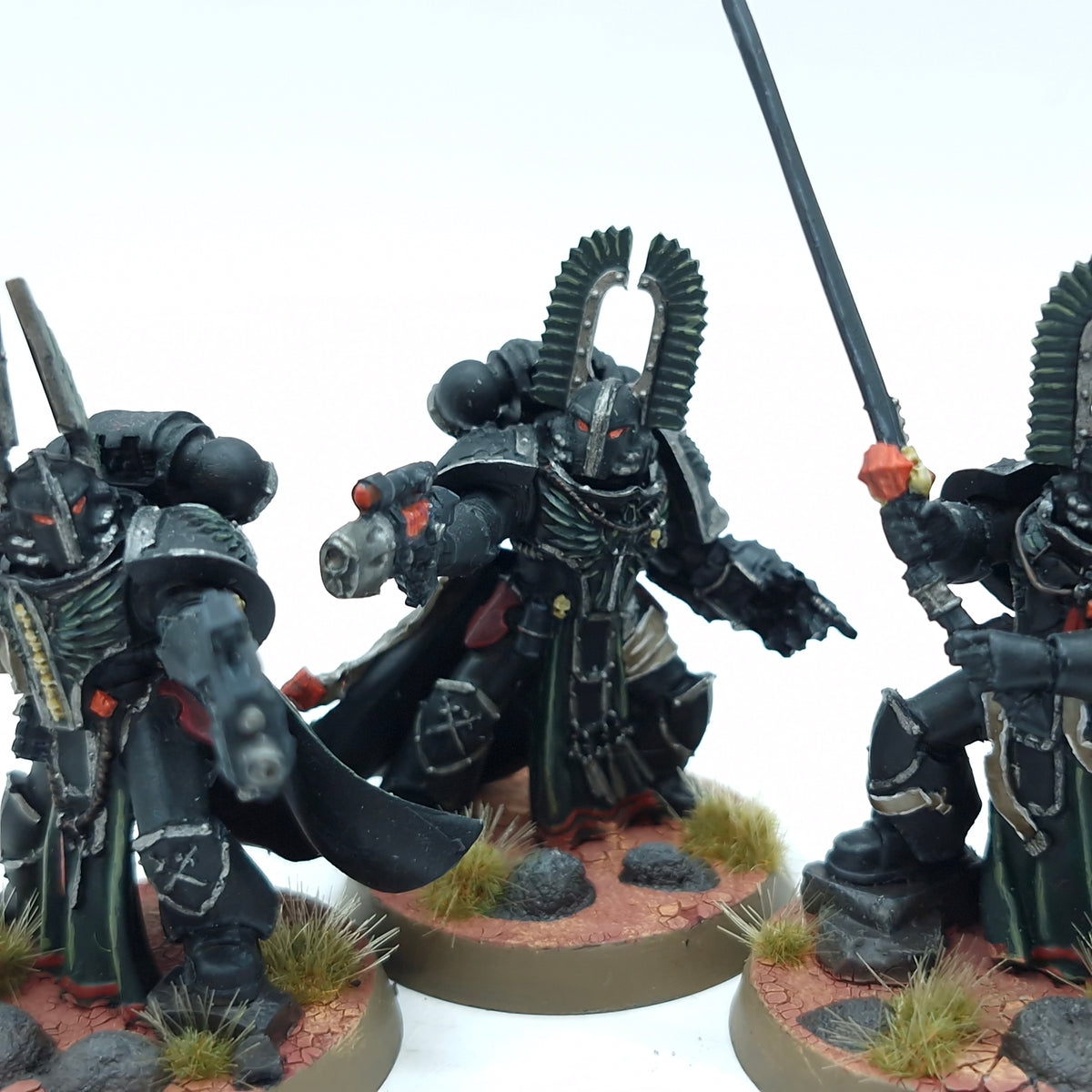Warhammer Horus Heresy: Space Marines Dark Angels Deathwing Companions - Painted (BTC12)
