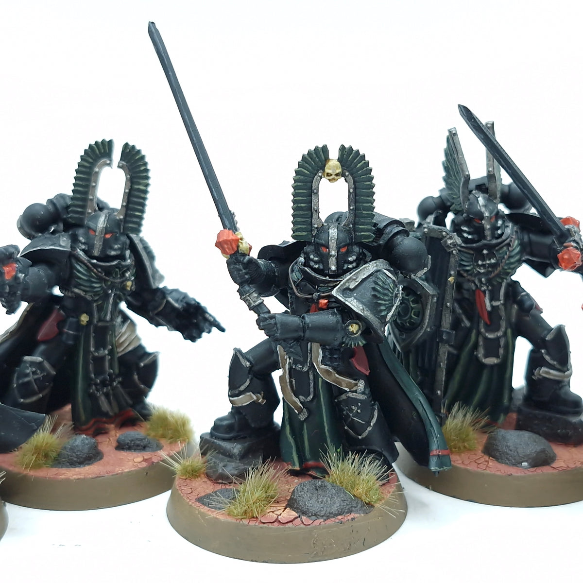 Warhammer Horus Heresy: Space Marines Dark Angels Deathwing Companions - Painted (BTC12)