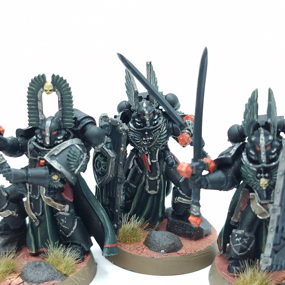 Warhammer Horus Heresy: Space Marines Dark Angels Deathwing Companions - Painted (BTC12)