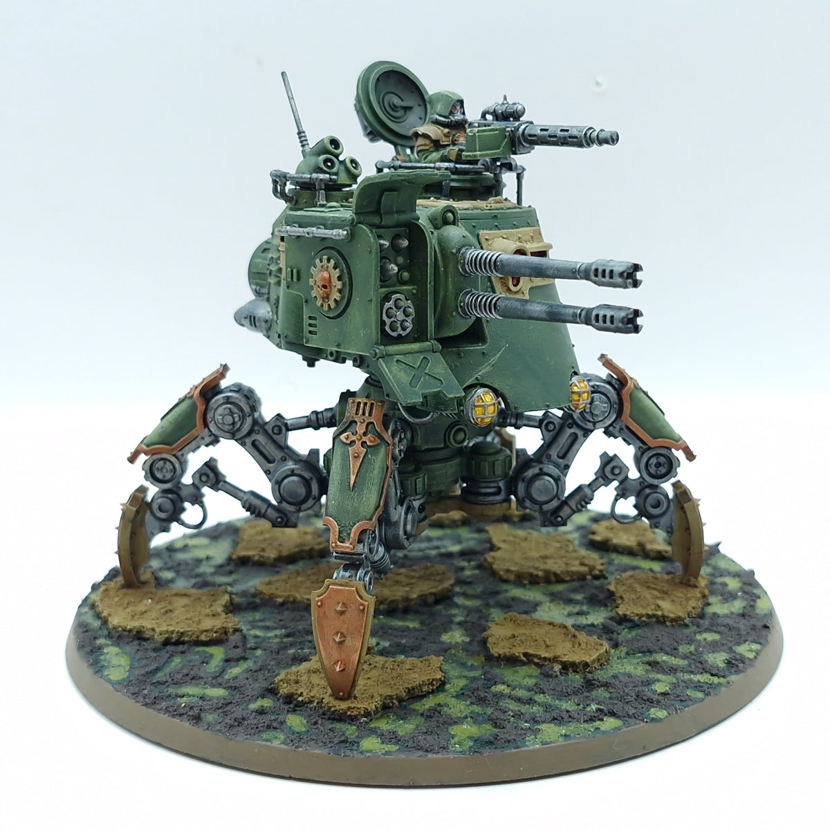 Warhammer 40k: Adeptus Mechanicus Onager Dunecrawler - Well Painted (BAZ03)