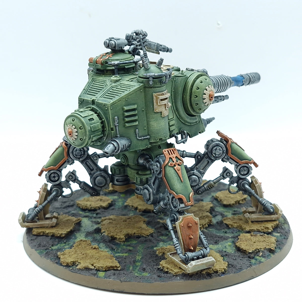Warhammer 40k: Adeptus Mechanicus Onager Dunecrawler - Well Painted (AU025)
