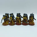 Warhammer Horus Heresy: Space Marines Imperial Fists MKVI Assault Squad - Well Painted (BP017)