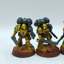 Warhammer Horus Heresy: Space Marines Imperial Fists MKVI Assault Squad - Well Painted (BP017)