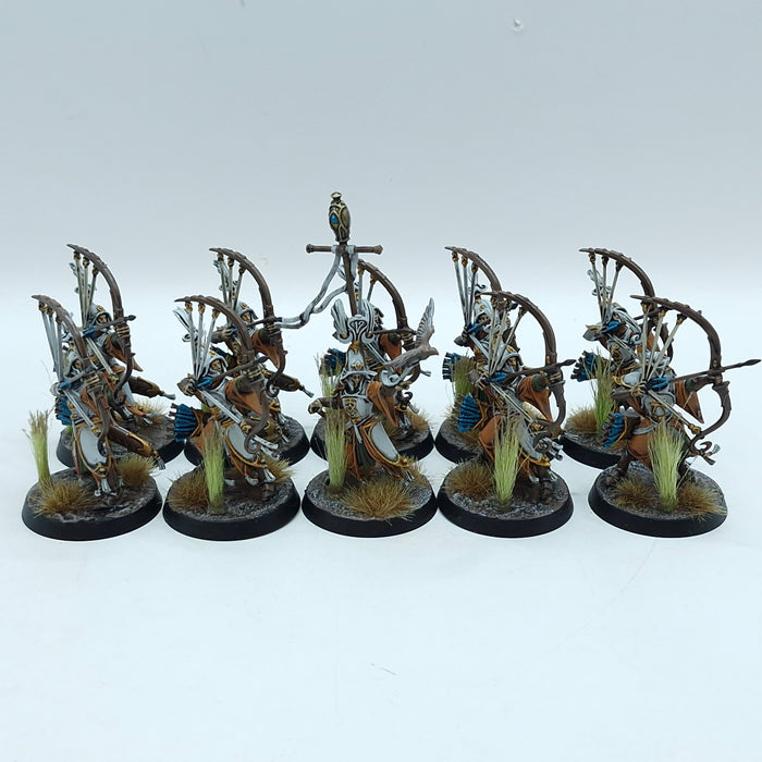 Warhammer Age of Sigmar: Lumineth Realm Lords Vanari Auralan Sentinels - Painted (AA222)