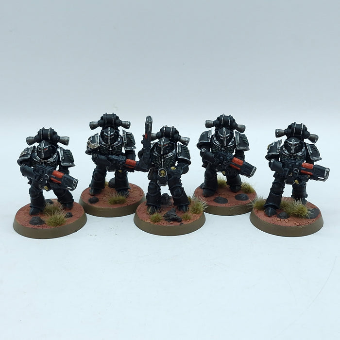Warhammer Horus Heresy: Space Marines Dark Angels Dreadwing Interemptor Squad - Painted (BTC20)