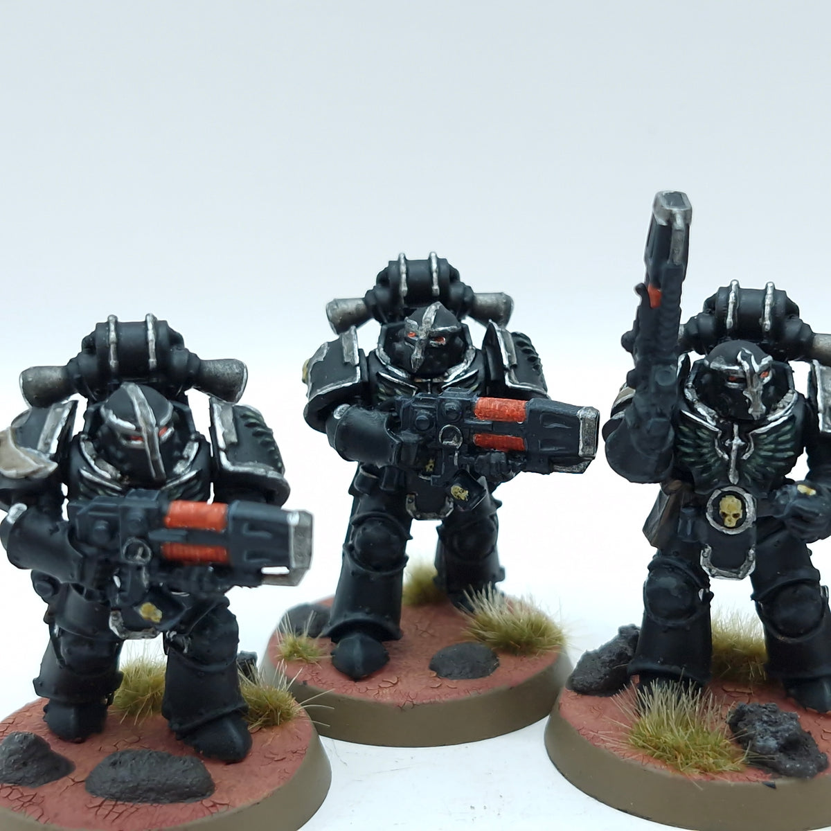 Warhammer Horus Heresy: Space Marines Dark Angels Dreadwing Interemptor Squad - Painted (BTC16)