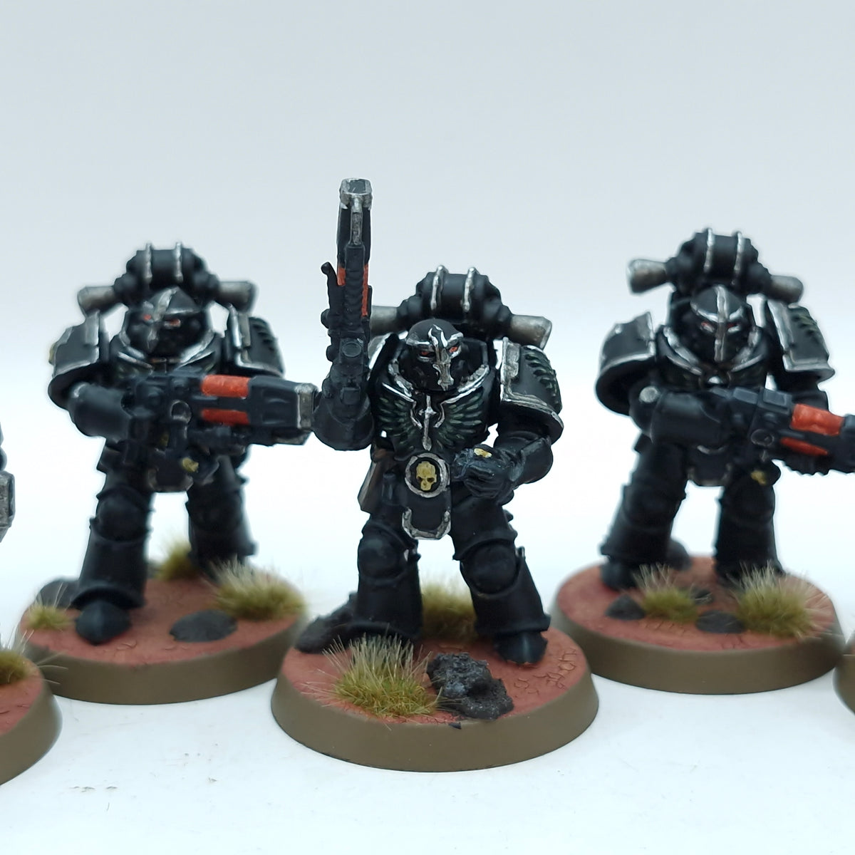 Warhammer Horus Heresy: Space Marines Dark Angels Dreadwing Interemptor Squad - Painted (BTC16)