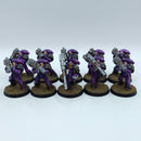 Warhammer Horus Heresy: Space Marines Emperor's Children Heavy Support Squad - Well Painted (AZ107)