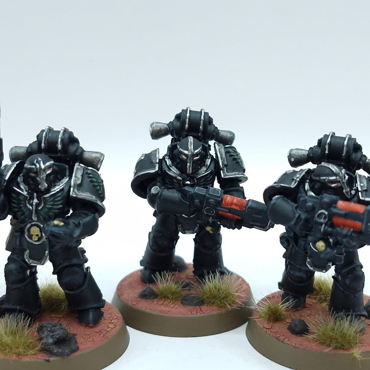 Warhammer Horus Heresy: Space Marines Dark Angels Dreadwing Interemptor Squad - Painted (BTC16)