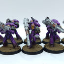 Warhammer Horus Heresy: Space Marines Emperor's Children Heavy Support Squad - Well Painted (AZ107)