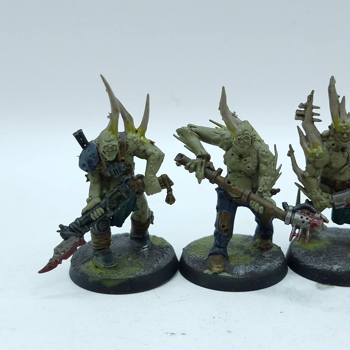 Warhammer 40k: Death Guard Poxwalkers - Painted (AD072)