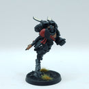 Warhammer 40K: Space Marines Blood Angels Captain with Jump Pack (BO190)
