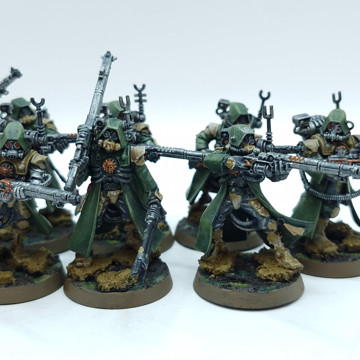 Warhammer 40k: Adeptus Mechanicus Skitarii Rangers - Well Painted (BTC48)