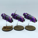 Warhammer Horus Heresy: Space Marines Emperor's Children Scimitar Jetbikes - Well Painted (AH116)