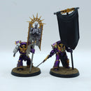 Warhammer Horus Heresy: Space Marines Emperor's Standard Bearer Terminators (AJ048)