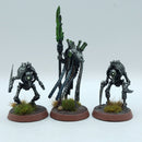 Warhammer 40k: Necrons Plasmancer and Cryptothralls - Painted (AD012)